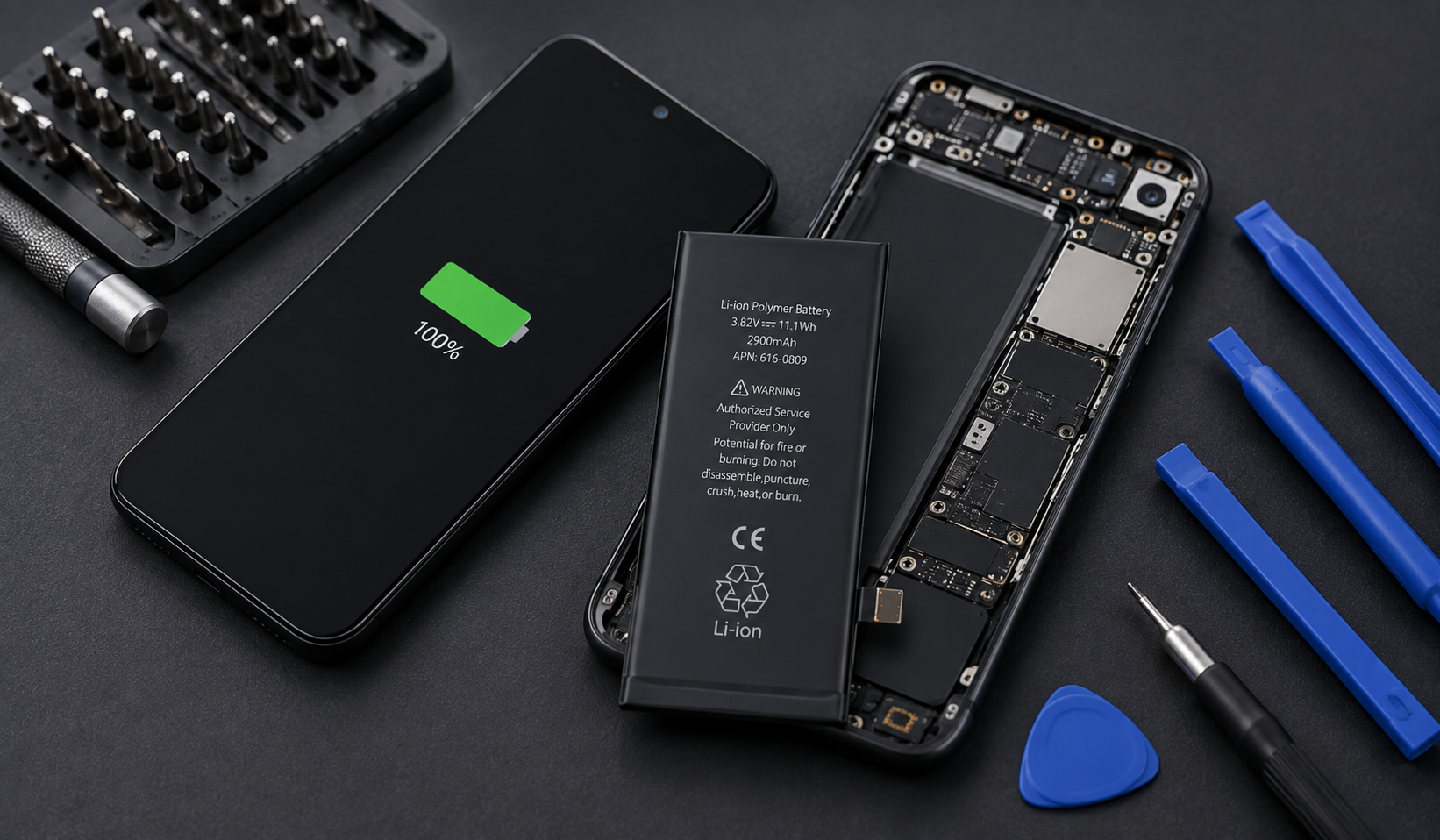 Mobile battery replacement