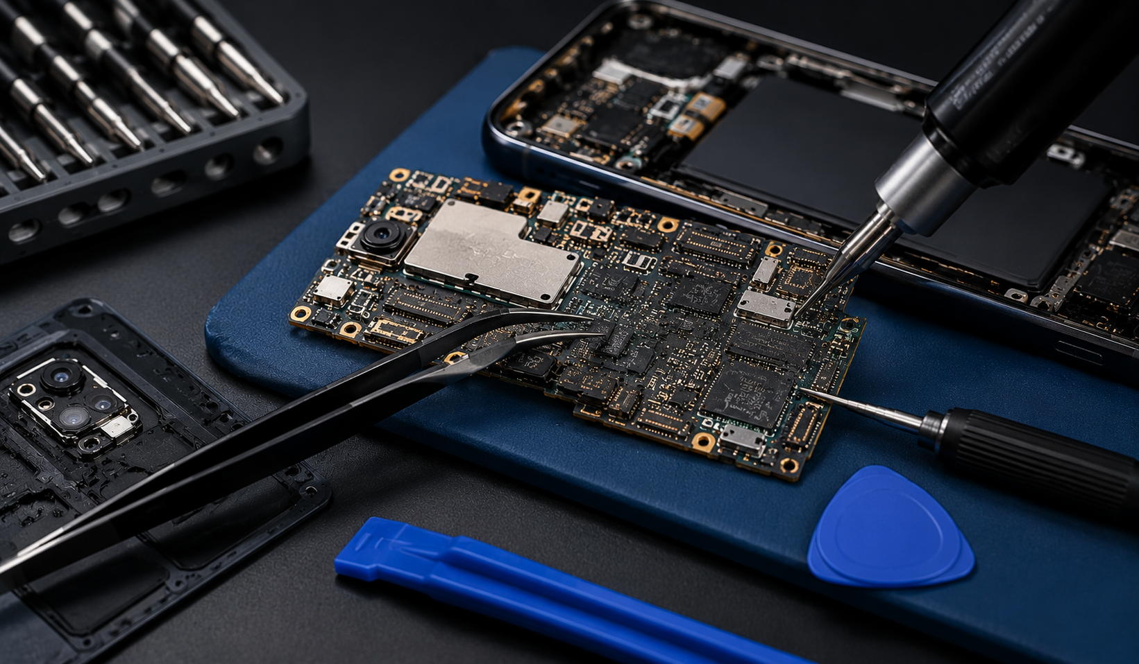 Mobile motherboard repair