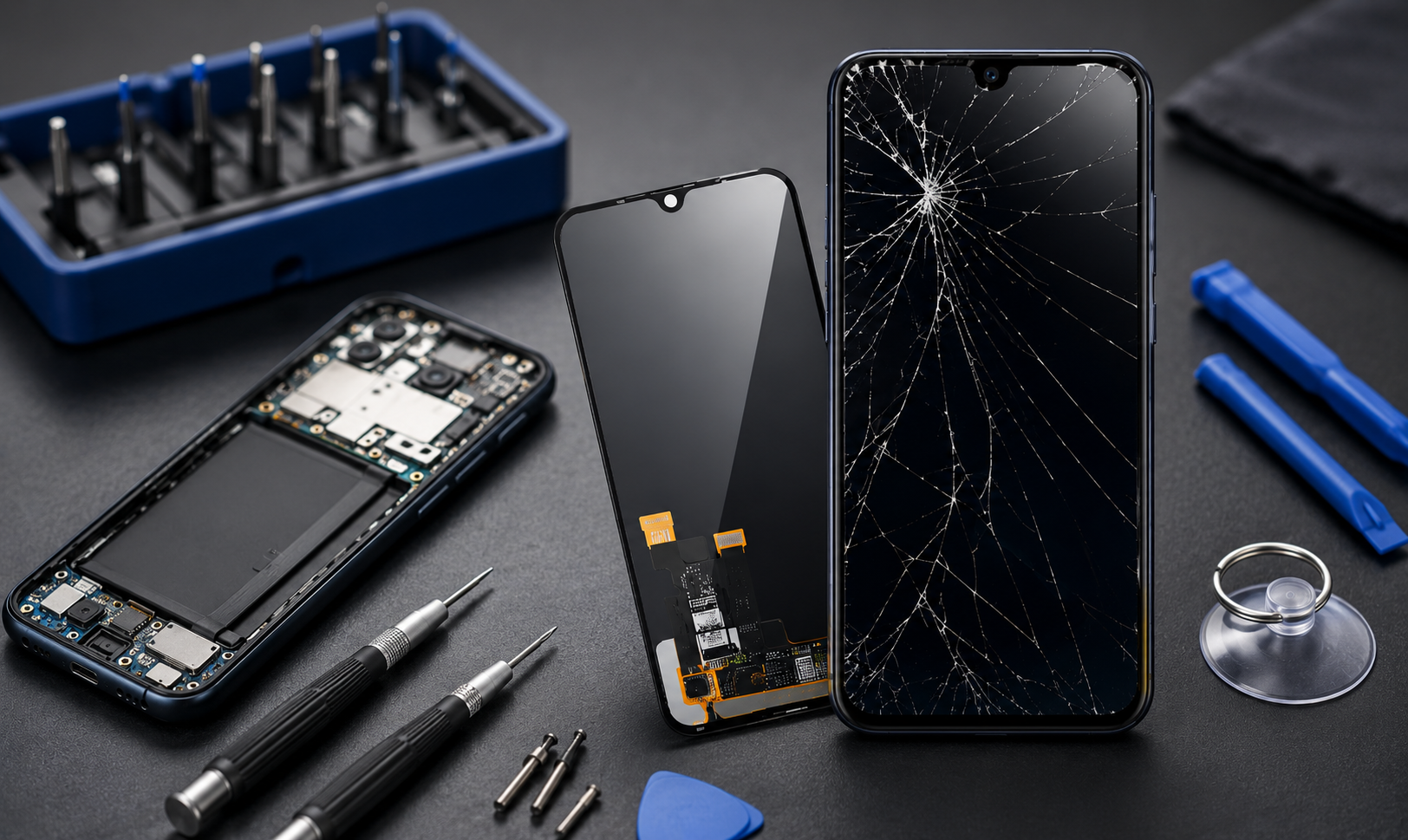 Phone screen replacement