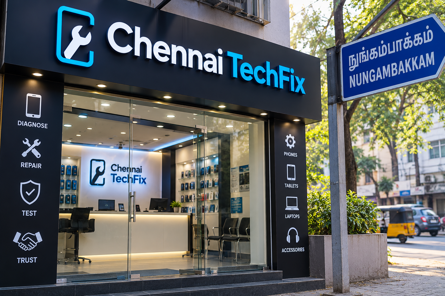 Chennai TechFix Nungambakkam service centre